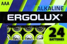 Батарейка AAA ERGOLUX LR03, Alkaline, 1.5B