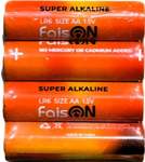 Батарейка AA FaisON LR6-4P Super Alkaline, 1.5B