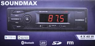 Автомагнитола Soundmax SM-CCR3179B 1DIN 4x40Вт