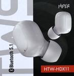 Гарнитура вкладыши Hiper TWS BEAN HDX11 белый беспроводные