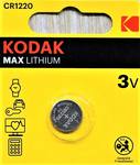 Батарейка Kodak CR1220-1BL, 3В, Li